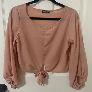 Fashion Nova Pink top